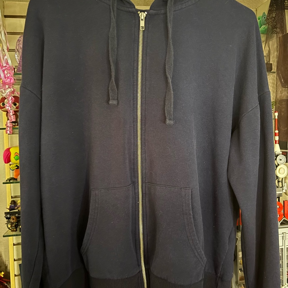 Women’s Navy Blue Hoodie Sweater